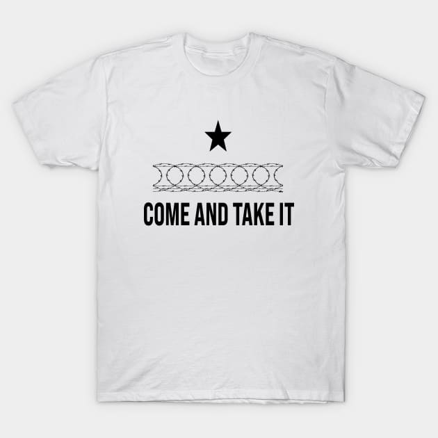 Razor Wire Come and Take It 2024 T-Shirt by l designs